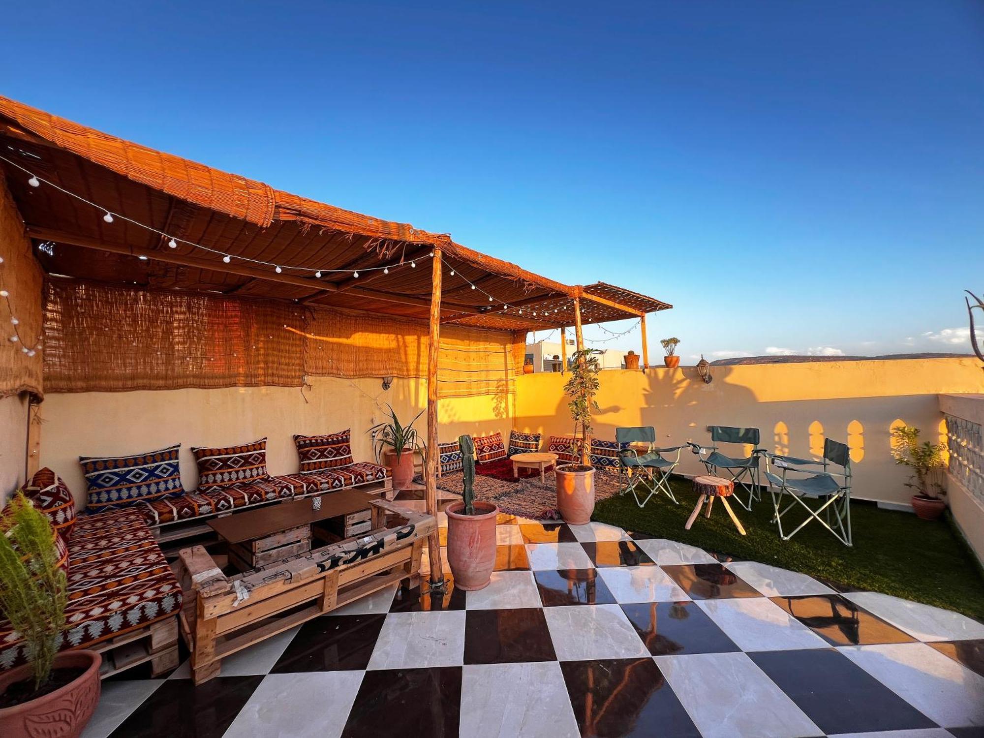 Mamo Surf Morocco Hostel Tamraght ภายนอก รูปภาพ